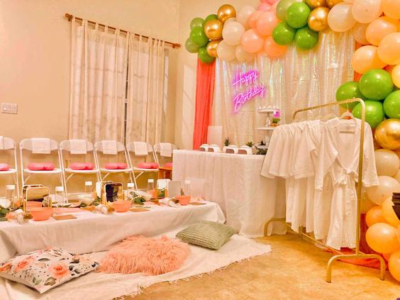 Spa parties for kids Portland oregon, spa parties for kids, Salem party locations, kids party ideas